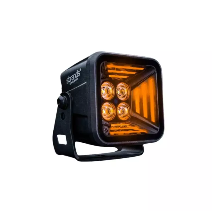 Strands Dark Knight Fortex Amber led-työvalo - 38W / 3200LM / Multikelvin - LED-työvalot 28 - 50W - 1605-809256 - 1