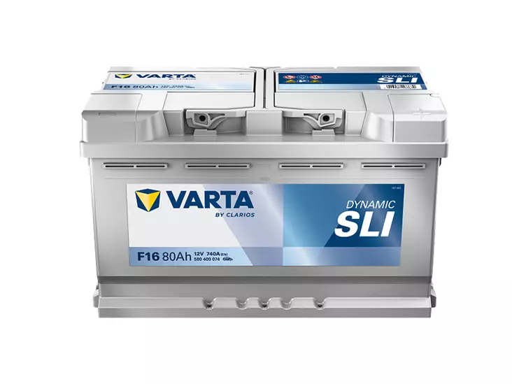 VARTA DYNAMIC SLI 80AH 740A 315X175X190MM -/+ - VARTA käynnistysakut - 1820-F16 - 1