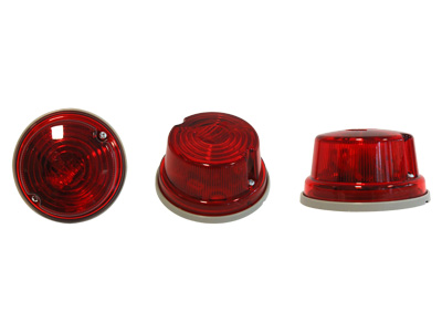 ÄÄRIVALO PUNAINEN PYÖREÄ HALOGEN - Punaiset äärivalot - 1608-4856 - 1