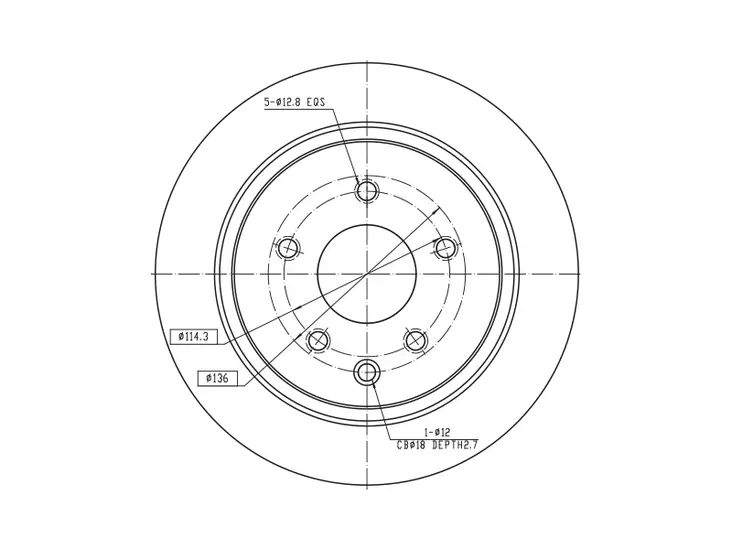 JARRULEVY 2 KPL/PKT, TAKA, NISSAN - Jarrulevyt - 69-1006 - 1