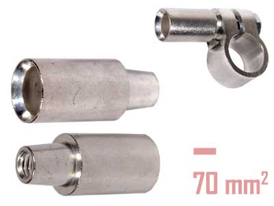 AKKUKENGÄN KARTIOHOLKKI 70MM2 (-) - Kaapelipuristimet ja hauenleuat - 9995-HC5737 - 1