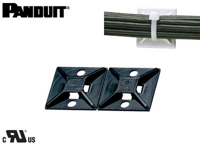 ANKKURI ABM2S-A-C0 25,4X25,4 100KPL/PSS TARRALLA MUSTA - Nippusiteet - 1122-00347 - 1