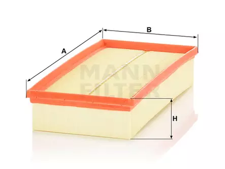 ILMANSUODATIN MANN, LAND ROVER - Ilmansuodattimet - 1482-C35017 - 1