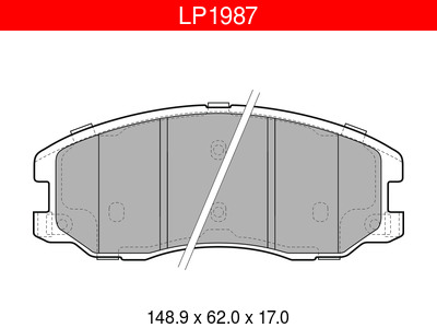 JARRUPALASARJA DELPHI ETU, CHEVROLET, OPEL - Jarrupalasarjat - LP1987 - 1