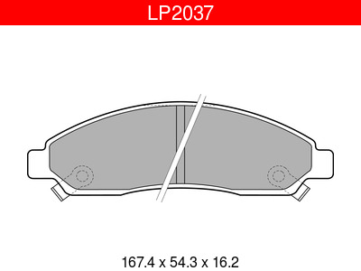 JARRUPALASARJA DELPHI ETU, ISUZU - Jarrupalasarjat - LP2037 - 1
