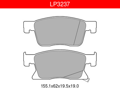 JARRUPALASARJA DELPHI ETU, OPEL - Jarrupalasarjat - LP3237 - 1
