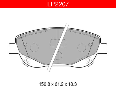 JARRUPALASARJA DELPHI ETU, TOYOTA - Jarrupalasarjat - LP2207 - 1