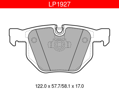 JARRUPALASARJA DELPHI TAKA, BMW - Jarrupalasarjat - LP1927 - 1