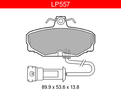 JARRUPALASARJA DELPHI TAKA, FORD - Jarrupalasarjat - LP557 - 1