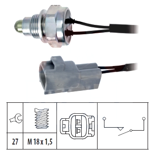 PER.VALOKATKAISIN TOYOTA, PEUGEOT, CITROEN - Peruutusvalokatkaisijat - 7901-94527 - 1