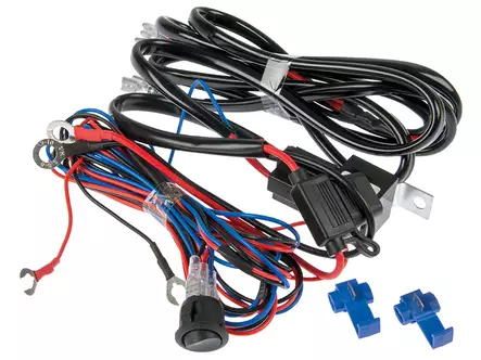 Relejohtosarja HD 3 lisävalolle 3 x lattalittimet 12V 750W - Johtosarjat 3:lle valolle - 1605-WK027 - 3