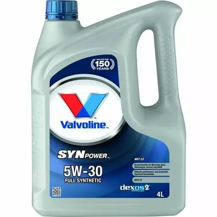 VALVOLINE SYNPOWER MST C3 5W-30 4L - Valvoline moottoriöljyt - 21-872597 - 1