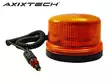 AXIXTECH B16 KELTAINEN LED-MAJAKKA LOW R65 MAGNEETTI - LED-majakat - 1603-412027 - 1