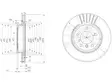 JARRULEVY DELPHI, 2 KPL / PKT, ETU, BMW - Jarrulevyt - BG3527 - 1