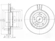 JARRULEVY DELPHI, 2 KPL / PKT, ETU, HONDA CIVIC - Jarrulevyt - BG3747 - 1