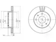 JARRULEVY DELPHI, 2 KPL / PKT, ETU, SUZUKI - Jarrulevyt - BG4047 - 1