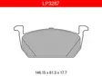 JARRUPALASARJA DELPHI, ETU, SEAT / SKODA / VOLKSWAGEN - Jarrupalasarjat - LP3287 - 1