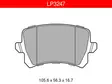 JARRUPALASARJA DELPHI TAKA, AUDI A6, Q3, SEAT VOLKSWAGEN CC - Jarrupalasarjat - LP3247 - 1