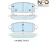 JARRUPALASARJA NPD TAKA, CHEVROLET, OPEL - Jarrupalasarjat - BP10-1097 - 1
