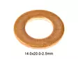 KUPARITIIVISTE 14X20X2,5 MM - O-renkaat, stefat, tiivisteet - CA-080447 - 1