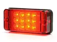 LED-TAKASUMUVALO 12/24V 107X46X23MM (PUNAINEN LINSSI) - LED-takasumuvalot - 1606-27907 - 2