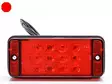LED-TAKASUMUVALO 12/24V 107X46X23MM (PUNAINEN LINSSI) - LED-takasumuvalot - 1606-27907 - 1