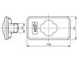 VIGNAL LED-ÄÄRIVALO KELTAINEN 24V 102X54MM - VOLVO,RENAULT (NEW VERSION) - Keltaiset äärivalot - 1608-5117 - 2