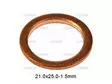 TIIVISTE NW5-59, 21X25X1,5MM - O-renkaat, stefat, tiivisteet - 52267 - 1