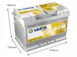 Varta A7 Dynamic AGM käynnistysakku 12V 70Ah 760A -/+ - VARTA käynnistysakut - 1820-A7 - 2