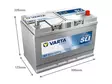 VARTA DYNAMIC SLI 95AH 830A 306X173X225MM -/+ - VARTA käynnistysakut - 1820-G7 - 2