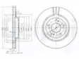 JARRULEVY DELPHI, 2 KPL / PKT, ETU, HONDA CIVIC - Jarrulevyt - BG3747 - 2