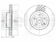 JARRULEVY DELPHI, 2 KPL / PKT, ETU, MERCEDES - Jarrulevyt - BG3877 - 2