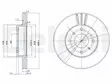 JARRULEVY DELPHI, 2 KPL / PKT, ETU, NISSAN - Jarrulevyt - BG2567 - 2