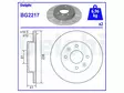 JARRULEVY DELPHI, 2 KPL / PKT, ETU / TAKA, DACIA - Jarrulevyt - BG2217 - 2