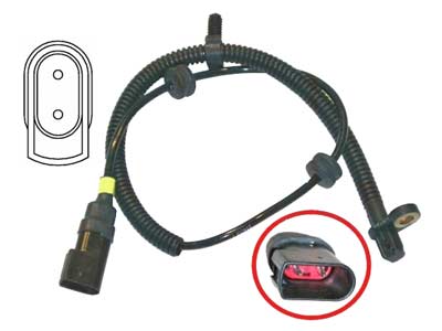 ABS-ANTURI FOCUS 98-04 TAKA OIK. - ABS-anturit - 7810-27037 - 1