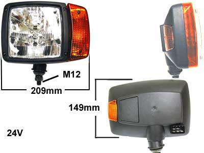 AURAVALO VASEN H3/H7 24V - Auravalot - 1EA993975057 - 1