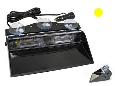 AXIXTECH KELTAINEN LED TUULILASIMAJAKKA 12V - LED-Tuulilasimajakka - 1603-300487 - 1