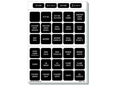 BLUE SEA TARRATEKSTISARJA 120KPL - Blue Sea Muut tarvikkeet - 1790-4217 - 1