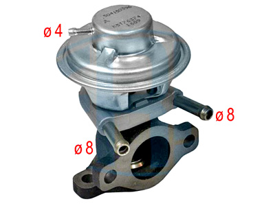 EGR-VENTTIILI DUCATO 2.3D MULTIJET 06- - EGR- venttiilit ja jäähdyttimet - 8260-10057 - 1