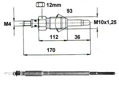 HEHKU GT-231 TOYOTA D-4D 00- - Hehkutulpat - 8051-0757 - 1