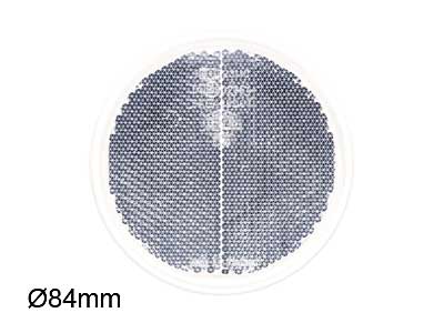 TALMU HEIJASTIN PYÖREÄ Ø84MM KIRKAS M5 PULTTIKIINNITYS - Ajoneuvoheijastimet ja kilvet - 002016-387 - 1