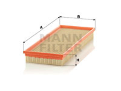 ILMANSUODATIN MANN, FORD - Ilmansuodattimet - 1482-C40107 - 1