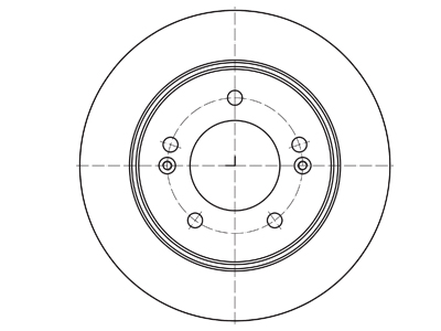 JARRULEVY 2 KPL/PKT, TAKA, HYUNDAI, KIA - Jarrulevyt - 69-1027 - 1