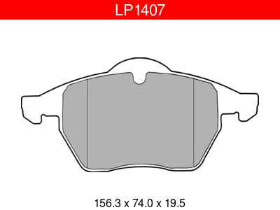JARRUPALASARJA DELPHI ETU, AUDI, SEAT, VW - Jarrupalasarjat - LP1407 - 1