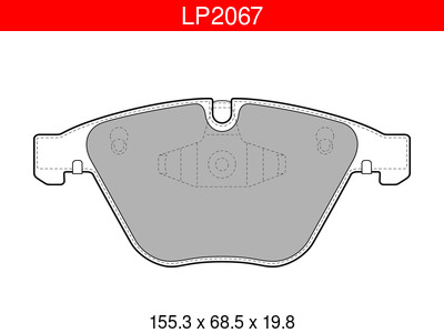 JARRUPALASARJA DELPHI ETU, BMW - Jarrupalasarjat - LP2067 - 1