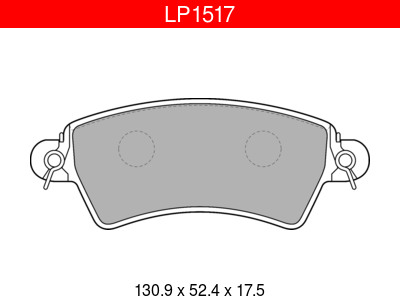 JARRUPALASARJA DELPHI ETU, CITROEN, PEUGEOT - Jarrupalasarjat - LP1517 - 1