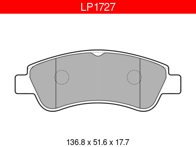 JARRUPALASARJA DELPHI ETU, CITROEN, PEUGEOT - Jarrupalasarjat - LP1727 - 1