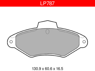 JARRUPALASARJA DELPHI ETU, CITROEN - Jarrupalasarjat - LP787 - 1