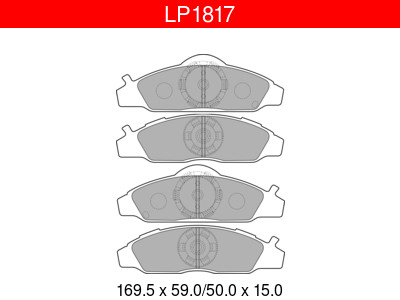 JARRUPALASARJA DELPHI ETU, DAEWOO, SSANGYONG # - Jarrupalasarjat - LP1817 - 1
