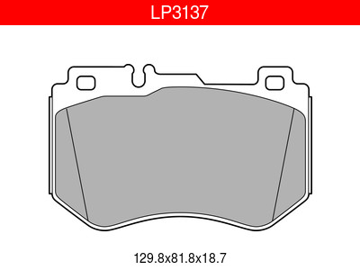JARRUPALASARJA DELPHI ETU, MERCEDES C - Jarrupalasarjat - LP3137 - 1